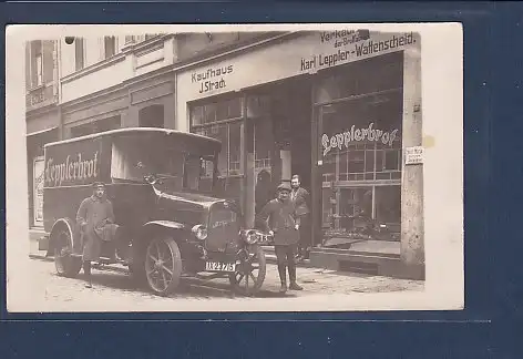 Photo AK Verkauf der Brotfabrik Karl Leppler - Wattenscheid 1910