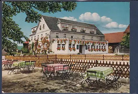 AK Gasthof Pension Frankenwald Rechgraben b. Bayreuth 1977