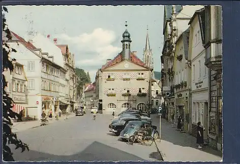 AK Bad Kissingen - Marktplatz 1960