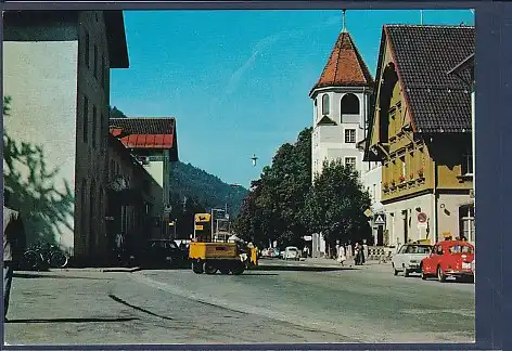 AK Immenstadt / Allgäu Bahnhof 1970