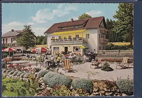 AK Berggasthof Zrenner Pfaben / Steinwald 1970