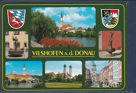 Wappen AK Vilshofen a.d. Donau 6.Ansichten 2000