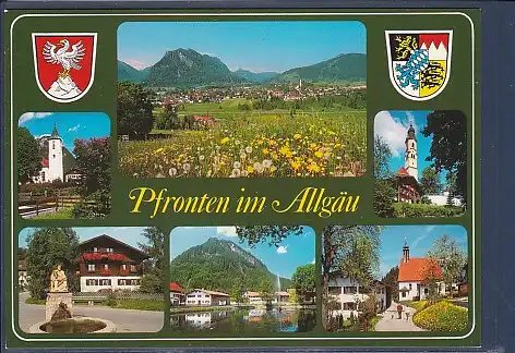 Wappen AK Pfronten im Allgäu 6.Ansichten 2000