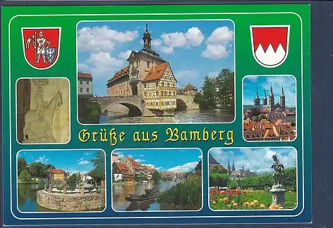 Wappen AK Grüße aus Bamberg 6.Ansichten 2000