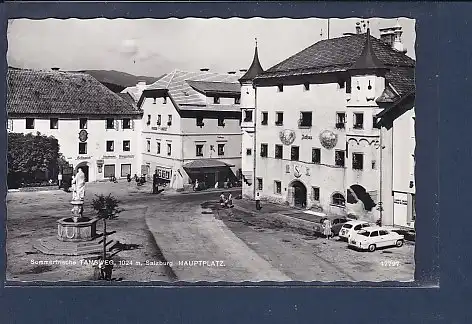 AK Sommerfrische Tamsweg Hauptplatz Salzburg 1972