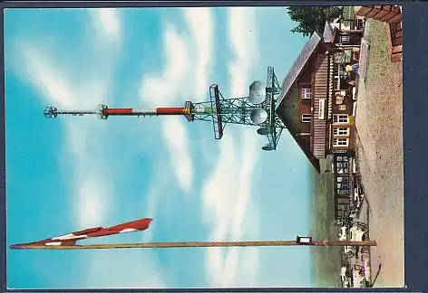 AK Fernsehturm am Pfänder bei Bregenz am Bodensee 1970