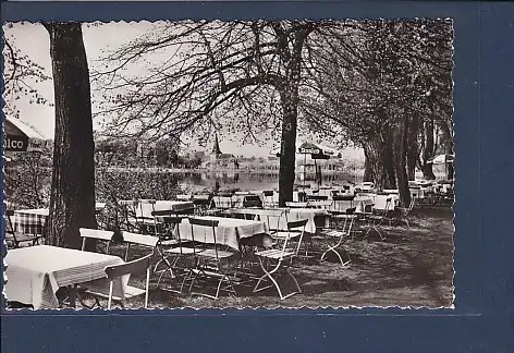 AK Gaststätte Zum Fährhaus 1 Berlin 27 Alt Heiligensee 1960