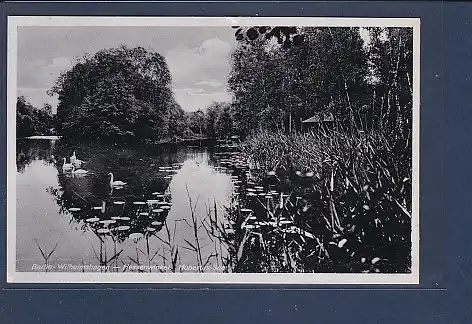 AK Berlin Wilhelmshagen Hessenwinkel Hubertus See 1940