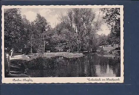 AK Berlin Steglitz Ententeich im Stadtpark 1940