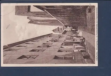 AK Alt Berlin Durchgang v.d. Fischerstraße zur Fischerbrücke 1926