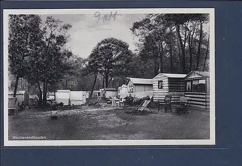 AK Wochenendfreuden 1936
