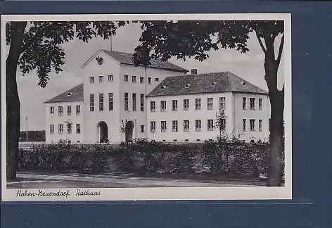 AK Hohen Neuendorf Rathaus 1940