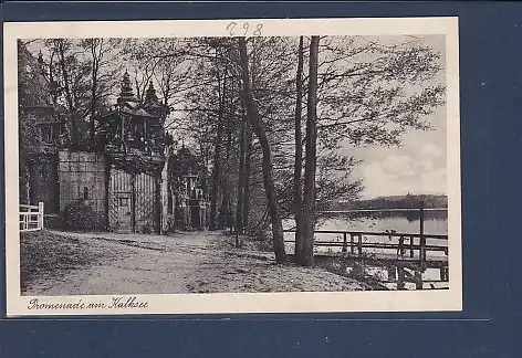 AK Promenade am Kalksee 1930