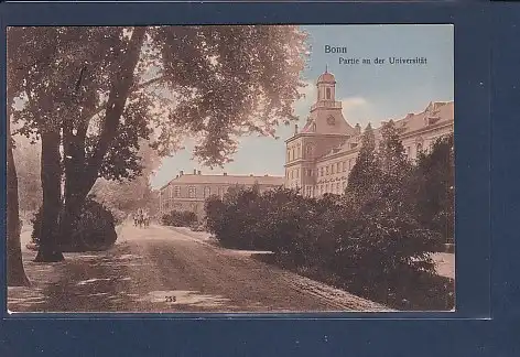 AK Bonn Partie an der Universität 1912