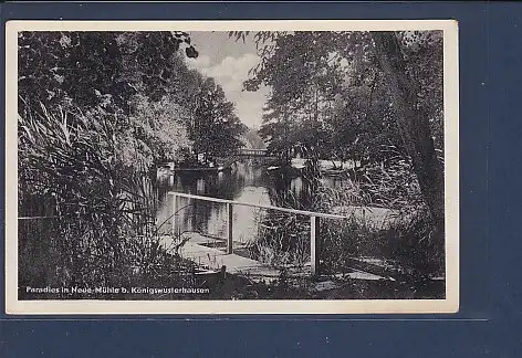 AK Paradies in Neue Mühle b. Königswusterhausen 1950