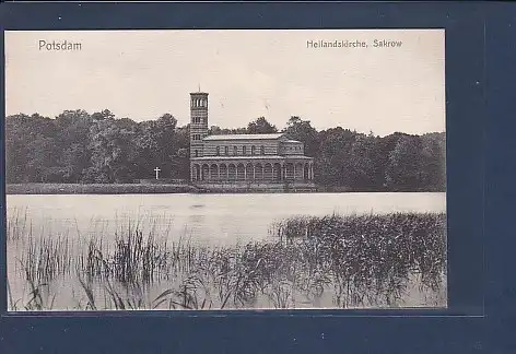 AK Potsdam Heilandskirche Sakrow 1930