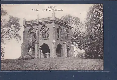 AK Potsdam Babelsberg Gerichtslaube 1920