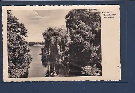 AK Grünheide Wasser, Wald und Sonne 1960