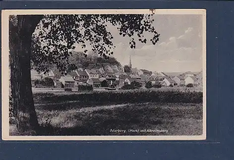 AK Oderberg ( Mark) mit Albrechtsberg 1950