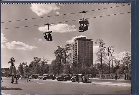 AK Berlin Sessellift im Hansaviertel 1957