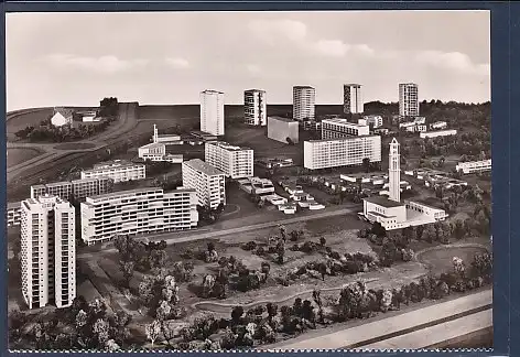 AK Modell des neuen Berliner Hansaviertel Interbau Berlin 1957