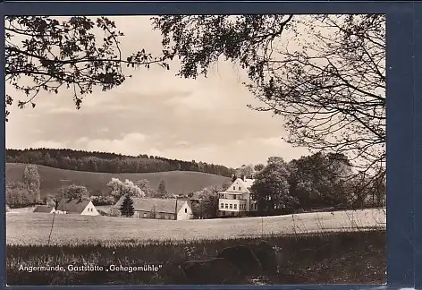 AK Angermünde Gaststätte Gehegemühle 1978