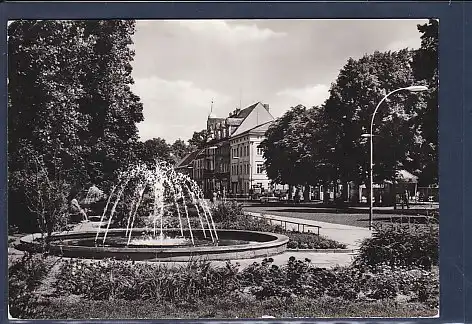 AK Neuruppin Karl Marx Straße 1988