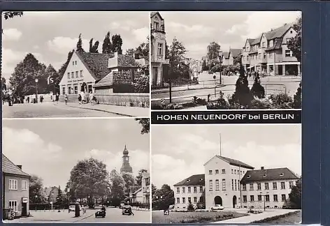 AK Hohen Neuendorf bei Berlin 4.Ansichten S-Bahnhof 1976