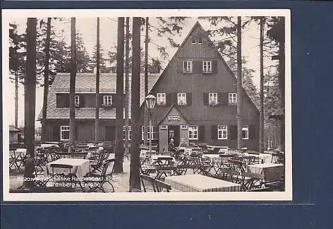 AK Histor. Waldschänke Raupennest Altenberg i. Erzgeb. 1930