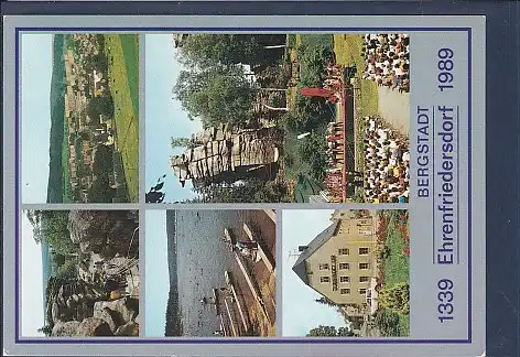 AK Bergstadt Ehrenfriedersdorf 5.Ansichten Naturtheater 1989