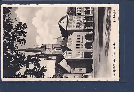 AK Saalfeld / Saale Am Markt 1940