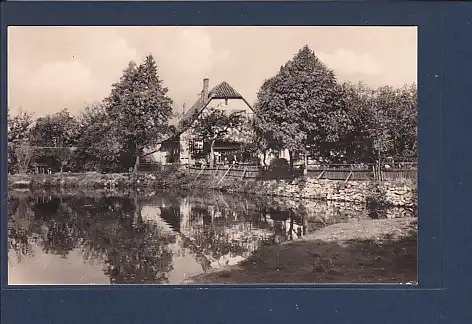 AK Gernrode / Harz Gaststätte Bückemühle 1971