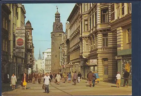 AK Halle ( Saale) Klement Gottwald Straße 1987