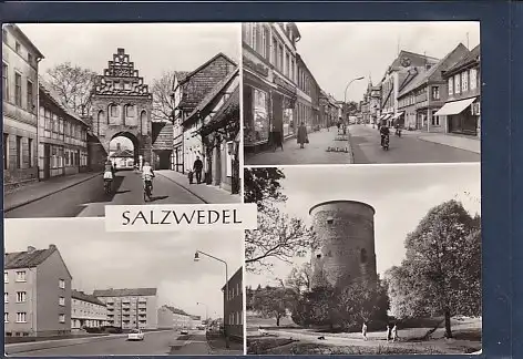 AK Salzwedel 4.Ansichten Steintor 1974