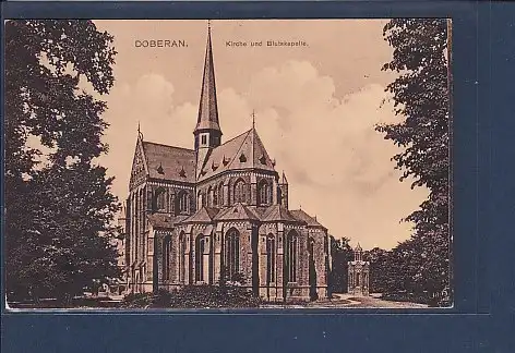 AK Doberan Kirche und Blutskapelle 1930