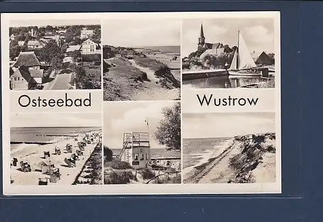 AK Ostseebad Wustrow 6.Ansichten 1962