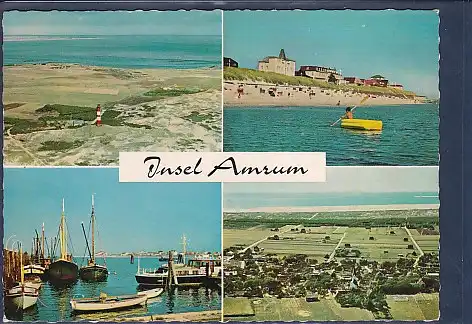 AK Insel Amrum 4.Ansichten Wittdün auf Amrum 1972