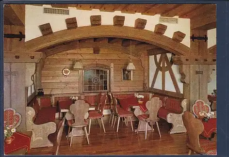 AK Sonnen Cafe Hotel Kreidacher Höhe Waldmichelbach i. Odenwald 1970