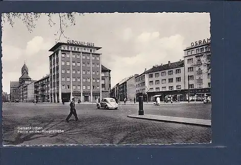 AK Gelsenkirchen Partie an der Hauptstraße 1963