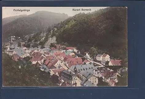 AK Fichtelgebirge Kurort Berneck 1910
