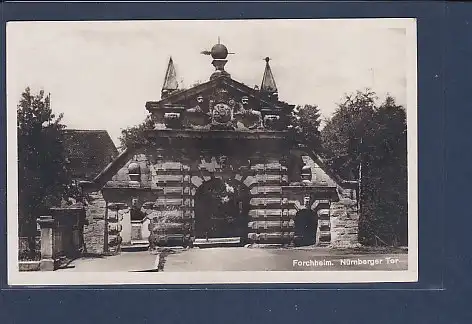 AK Forchhheim Nürnberger Tor 1933