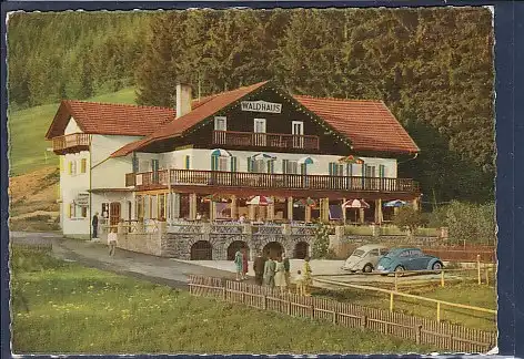 AK Hotel Waldhaus Bodenmais 1963