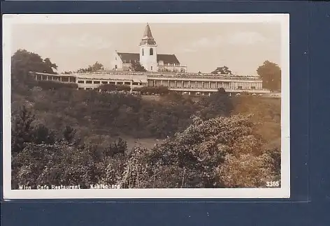 AK Wien Cafe Restaurant Kahlenberg 1940
