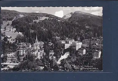 AK Weltkurort Badgastein 1960