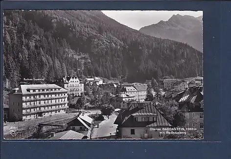 AK Oberes Badgastein mit Radhausberg ( Kurhaus Tauernhof) 1960