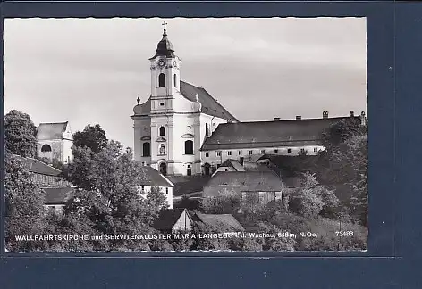AK Wallfahrtskirche und Servitenkloster Maria Langegg d. Wachau 1960