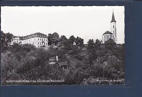 AK Klosterneuburg Schloßhotel Martinschloß 1966