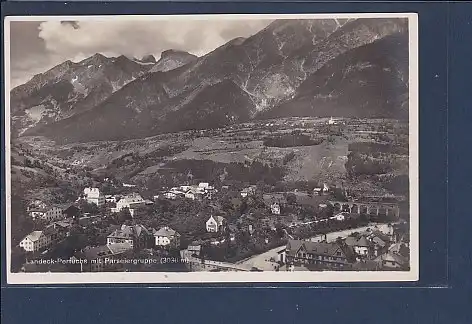 AK Landeck Perfuchs mit Parseiergruppe ( 3038m) 1940