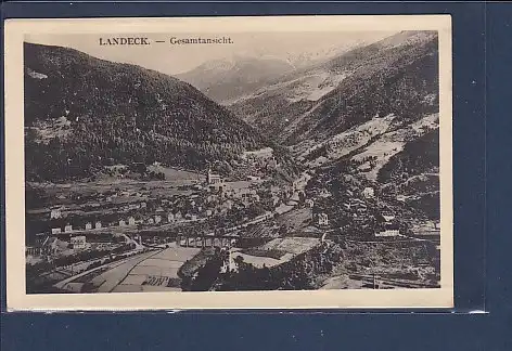 AK Landeck - Gesamtansicht 1930