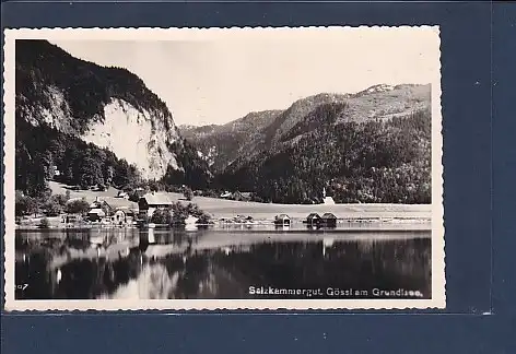 AK Salzkammergut Gössl am Grundlsee 1958